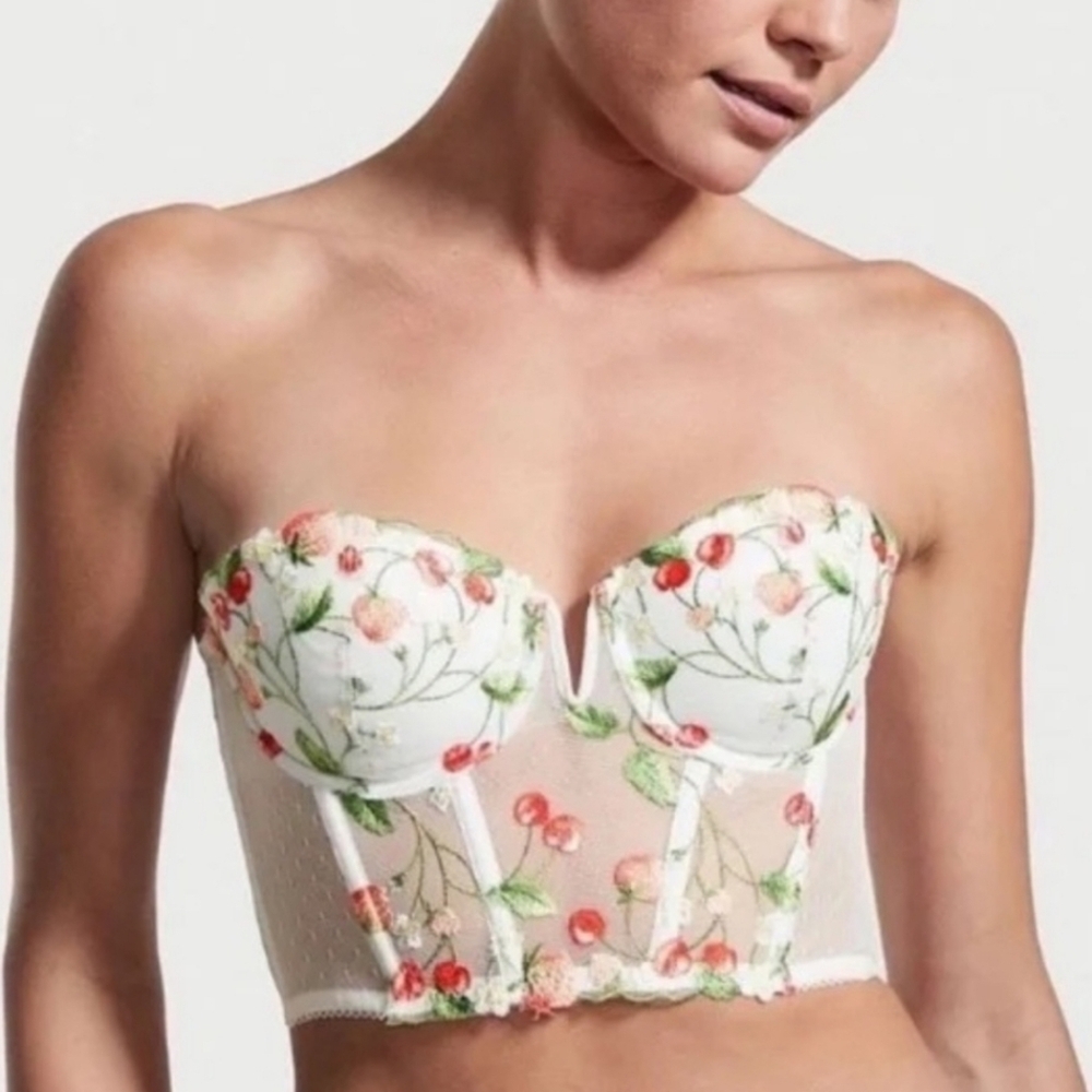 New!Victoria's Secret Dream Angel Corset Bustier Bra Top